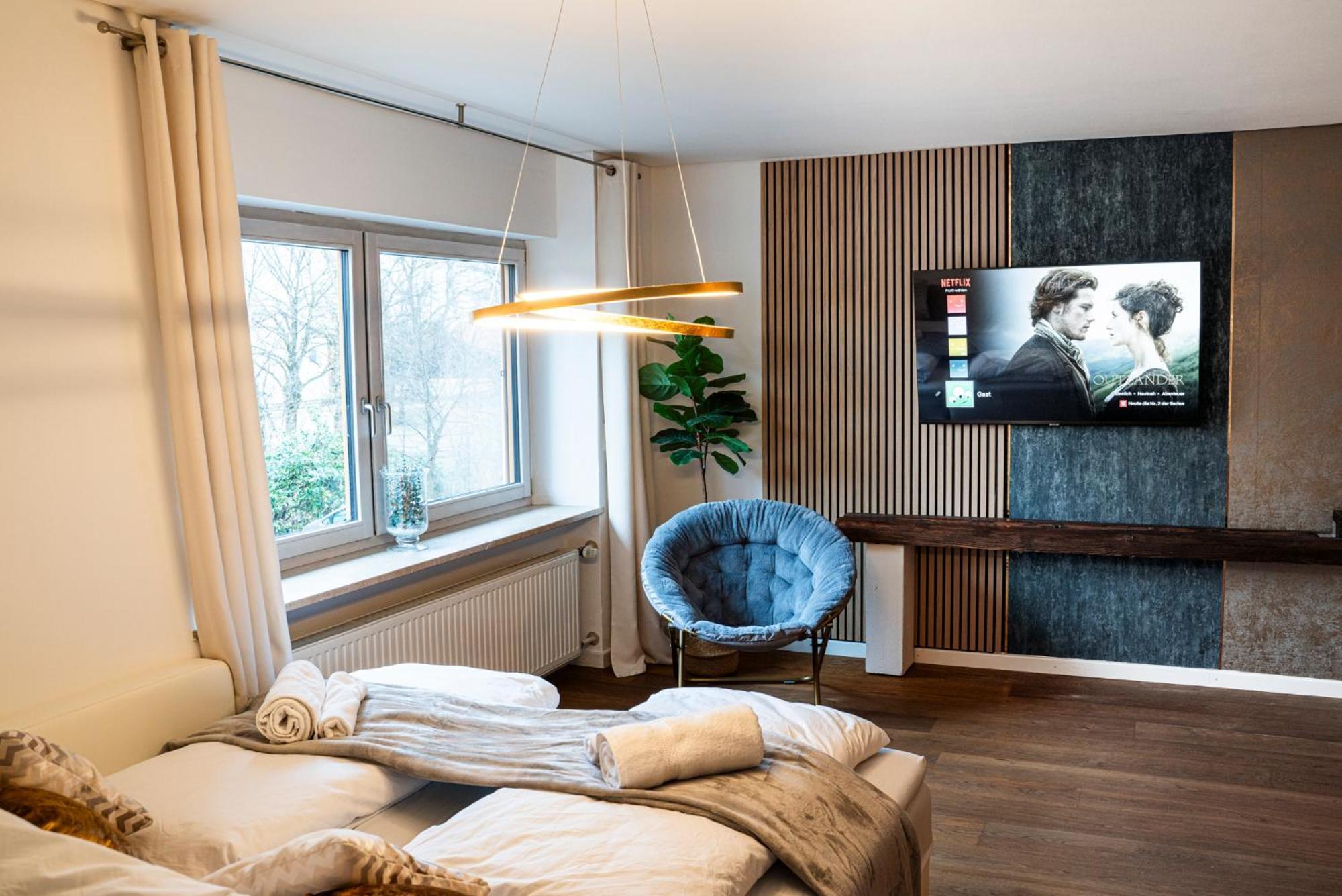 130M2 Loft - Balkon, Smart Tv, Badewanne, Kaffee Leilighet Rosenheim Eksteriør bilde